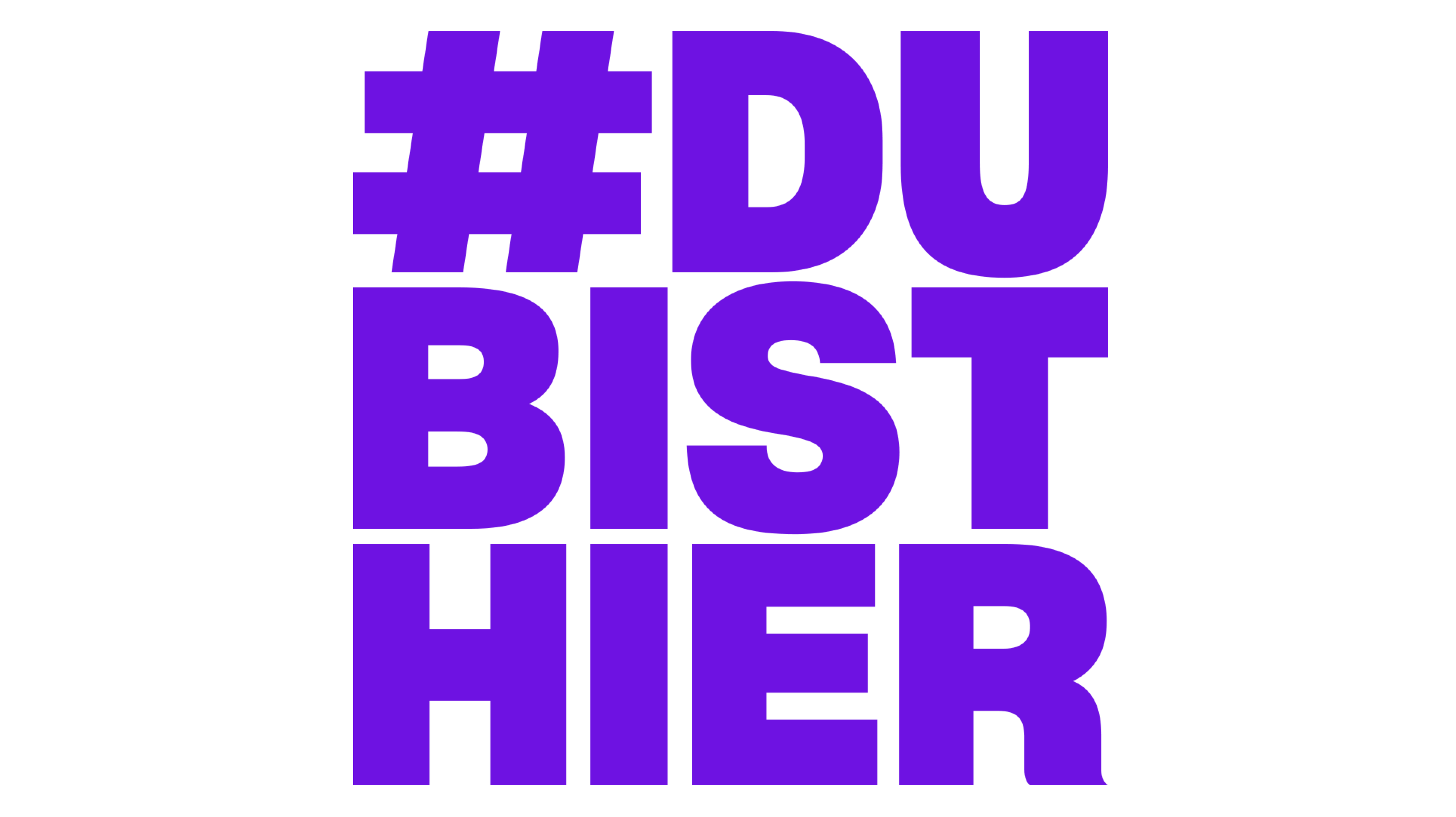 #dubisthier logo